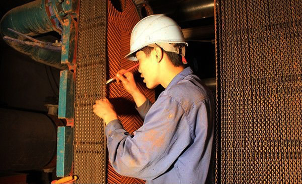 板式換熱器維修標準的施工步驟